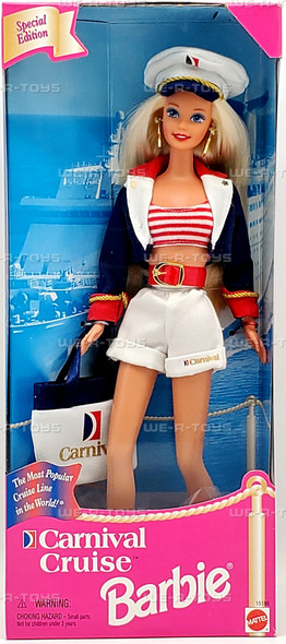 Carnival Cruise Barbie Doll Special Edition 1997 Mattel 15186