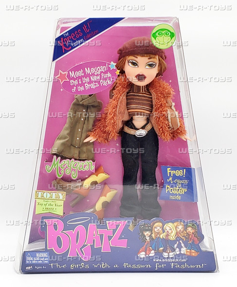 Bratz Xpress It! Fashion Collection Meygan Doll 2002 MGA 254065 NRFB