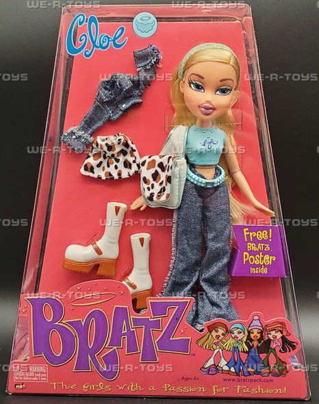Bratz Cloe Fashion Doll 2001 MGA Entertainment No. 248538 NRFB