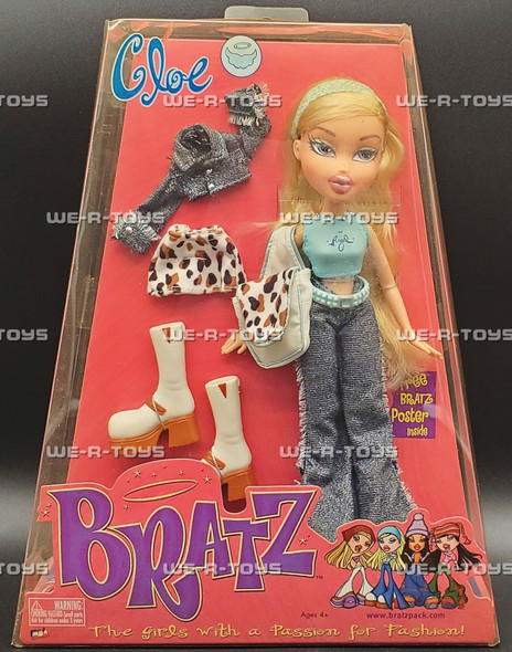 Bratz Cloe Fashion Doll 2001 MGA Entertainment # 248538 NRFB