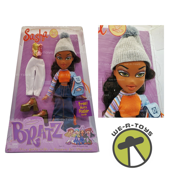 Bratz 1st Edition Sasha Fashion Doll MGA Entertainment 2001 #248552 NRFB