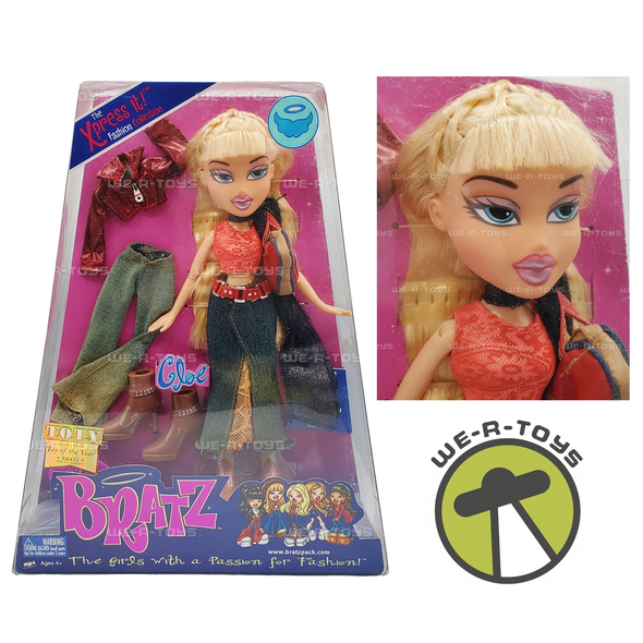 Bratz Xpress It Fashion Collection Cloe Doll 2002 MGA Entertainment #254010 NRFB
