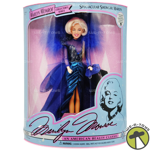 Marilyn Monroe Spectacular Showgirl Collector's Series Doll 6 1993 DSI #07409