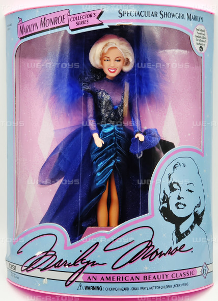Marilyn Monroe Spectacular Showgirl Collector's Series Doll 6 1993 DSI #07409