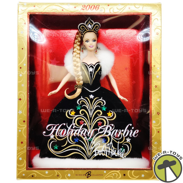 2006 Holiday Barbie Doll by Bob Mackie Mattel No. J0949 NEW