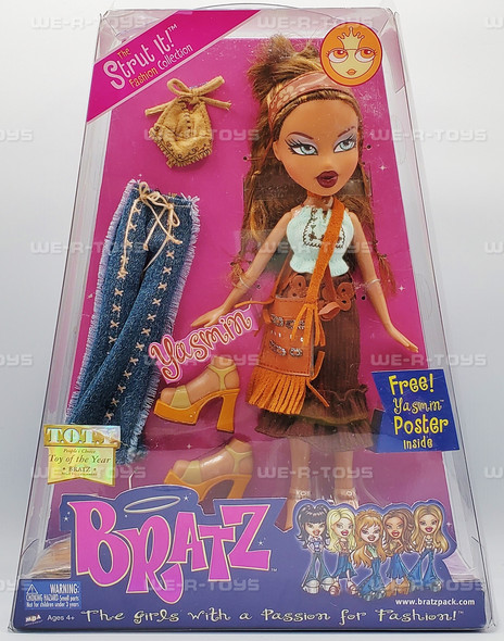 Bratz Strut It Fashion Collection Yasmin Doll 2002 MGA #257226 NEW