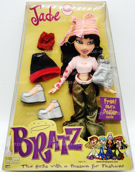 Bratz Jade Fashion Doll First Edition MGA 2001 No. 248545 NRFB