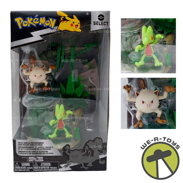 Pokémon Select Wild Jungle Environment Figures and Playset 2023 #2946 NEW