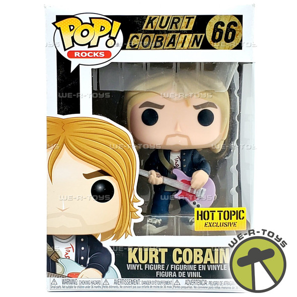 Funko POP! Rocks Kurt Cobain Nirvana 66 Vinyl Figure