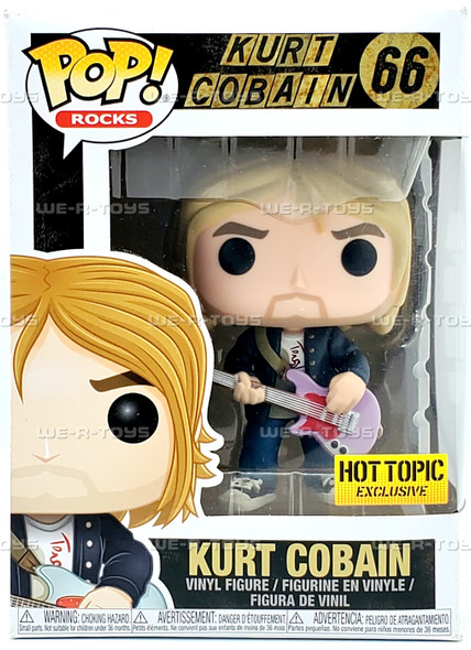 Funko POP! Rocks Kurt Cobain Nirvana 66 Vinyl Figure