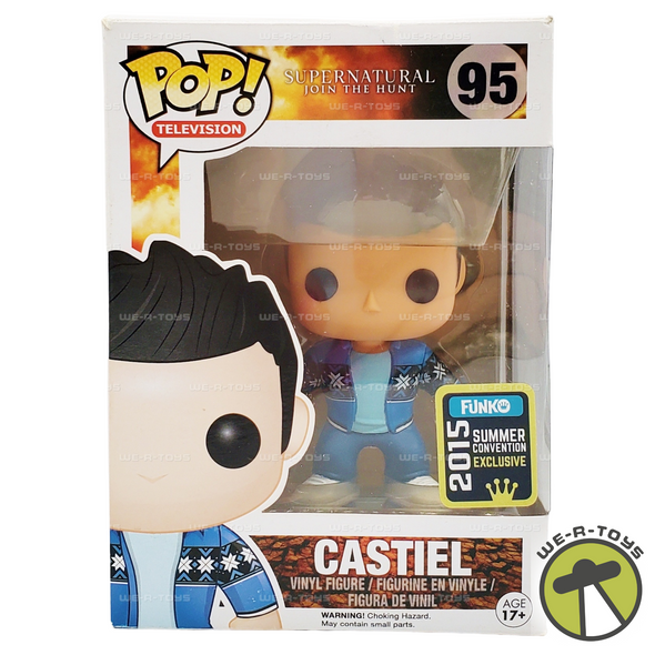 Funko POP! Television Supernatural Castiel 2015 Exclusive Vinyl Figure #95 NEW