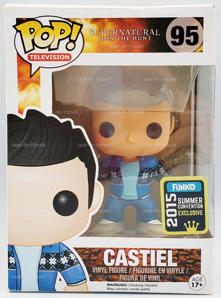 Funko POP! Television Supernatural Castiel 2015 Exclusive Vinyl Figure #95 NEW