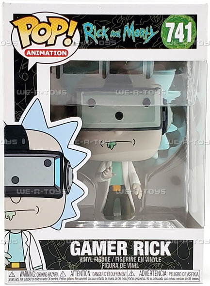 Funko POP! Rick & Morty Gamer Rick 7 Vinyl Figure