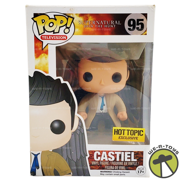 Funko POP! Television Supernatural Castiel with Wings Vinyl Figure #95 NEW