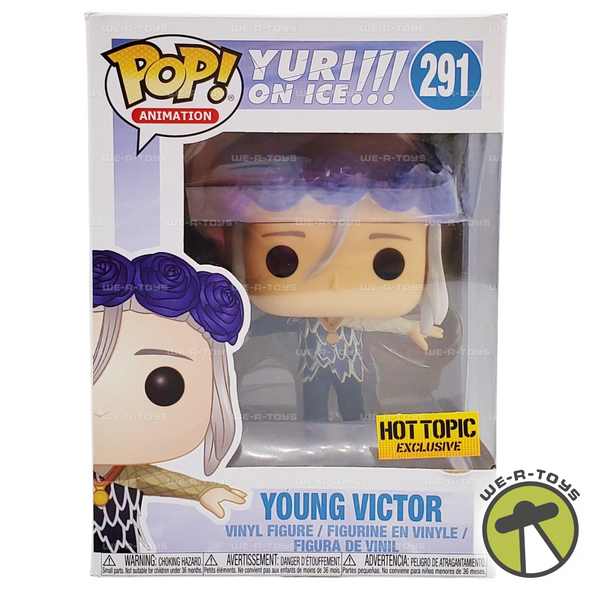 Funko POP! Animation Yuri!!! On ICE Young Victor Vinyl Figure #291 NEW