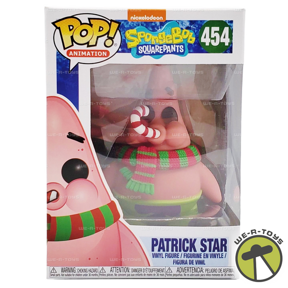 Funko Pop Animation 454 Spongebob Squarepants Holiday Patrick Star Vinyl Figure