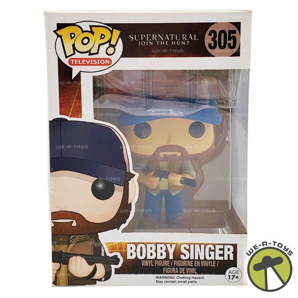 Funko POP! Television Supernatural Bobby Singer Vinyl Figure #305 NEW