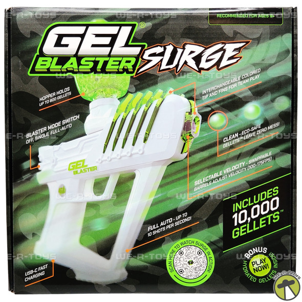 Gel Blaster Surge Toy With Water Based Beads 100-175FPS No. GBS001 NEW