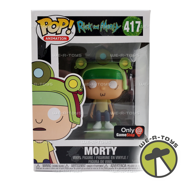 Funko Pop! Animation Rick and Morty VR Headset Morty Vinyl Figure #417