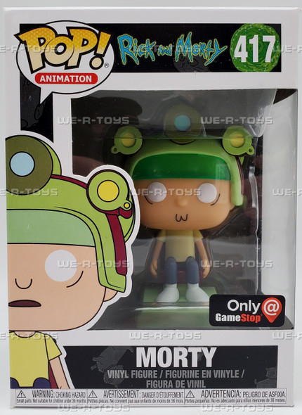 Funko Pop! Animation Rick and Morty VR Headset Morty Vinyl Figure #417