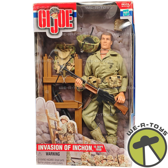 GI Joe US Marines Invasion of Inchon 12" Action Figure 2000 Hasbro 81608 NRFB