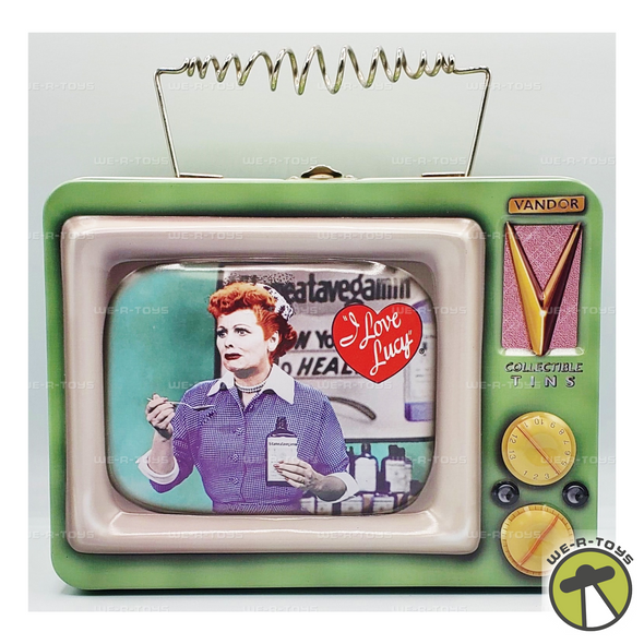 Vandor I Love Lucy Vitameatavegamin Collectible Television Lunch Tin 2001 NEW