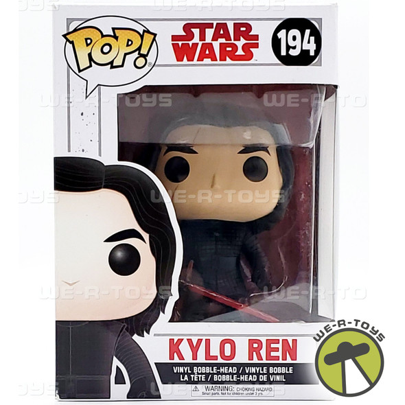 Star Wars Kylo Ren Funko Pop! No. 194 Bobble-Head Vinyl Figure NRFB