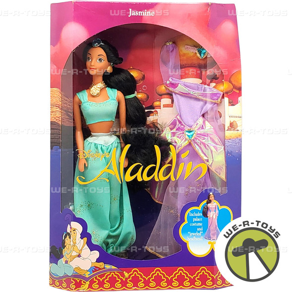 Disney's Aladdin Jasmine Doll with Palace Costume 1992 Mattel 2557