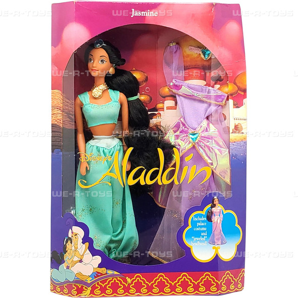 Disney's Aladdin Jasmine Doll with Palace Costume 1992 Mattel 2557