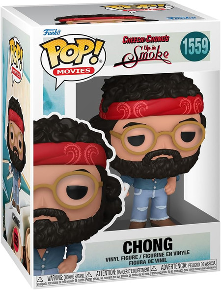Funko Pop 1559 Movies Cheech & Chong's Up in Smoke - Chong Vinyl Figure