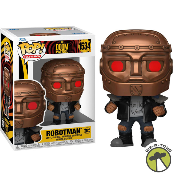 Funko Pop 1534 TV DC Doom Patrol - Robotman Vinyl Figure