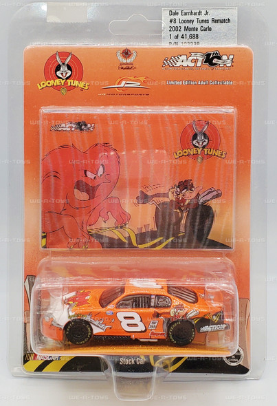 NASCAR Dale Jr Looney Tunes 1/64 Scale Die Cast Car 2002 Action Collectibles NEW