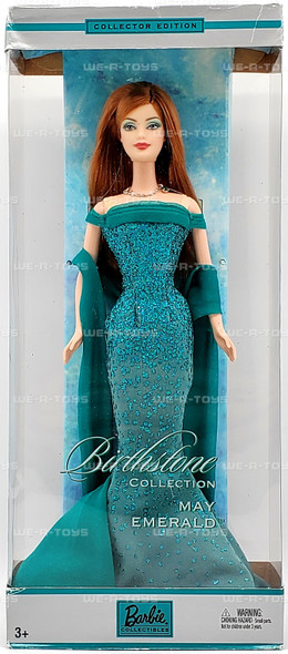 Barbie Birthstone Collection May Emerald Doll C5323 Mattel 2002