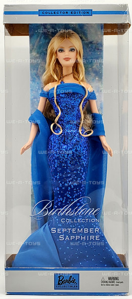 September Sapphire Barbie The Birthstone Collection 2003 Mattel B2394