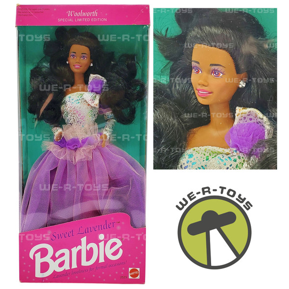 Barbie Sweet Lavender African American Doll 1992 Mattel #2523 NRFB