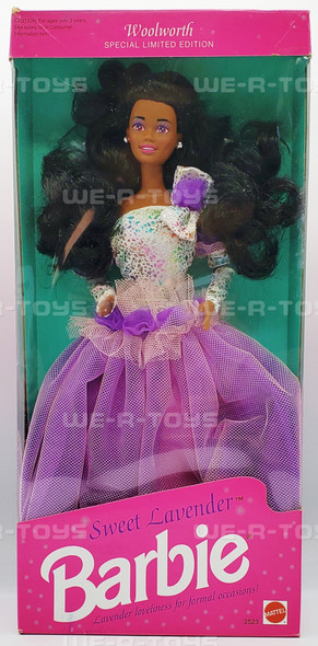 Barbie Sweet Lavender African American Doll 1992 Mattel #2523 NRFB