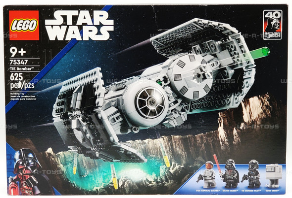 LEGO Star Wars Return of the Jedi TIE Bomber Set 625 PCS 2023 No. 75347 NRFB