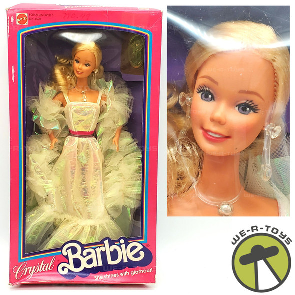 Crystal Barbie Doll She Shines with Glamour 1983 Mattel 4598 NEW