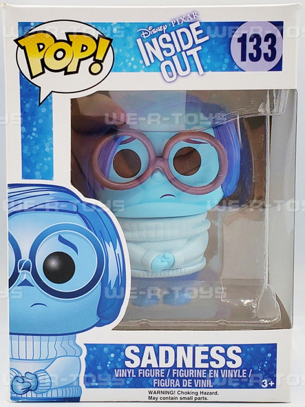 Funko POP Disney Pixar Inside Out Sadness Vinyl Figure #133 NEW