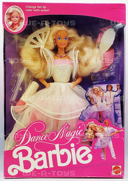 Barbie Dance Magic Doll with Convertible Dress 1989 Mattel #4836 NRFB