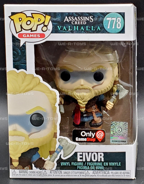 Assassins Creed Valhalla Eivor Funko Pop Vinyl Figure 778 NEW