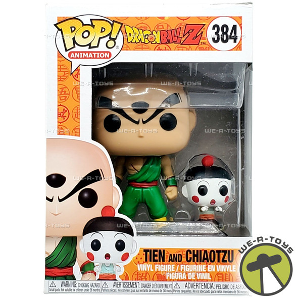 Funko POP Animation Dragonball Z Chiaotzu and Tien No 384 Vinyl Figures