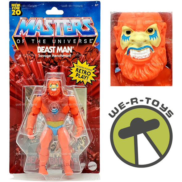 Masters of the Universe Origins Beast Man Action Figure 2020 Mattel GNN92
