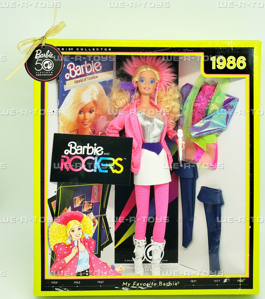 Barbie and the Rockers 1986 Reproduction My Favorite Doll 2008 Mattel N4979 NRFB