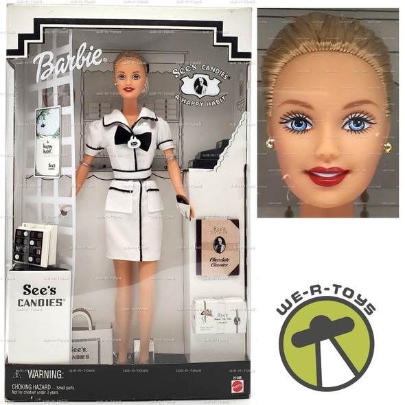 Barbie Doll's First Job See's Candies Salesperson 1999 Mattel #27289