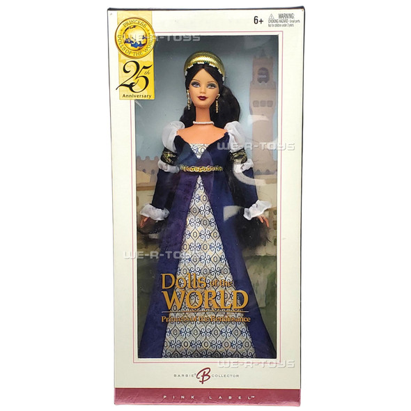 Barbie Princess of the Renaissance Dolls of the World 2004 Mattel #G5860 NRFB