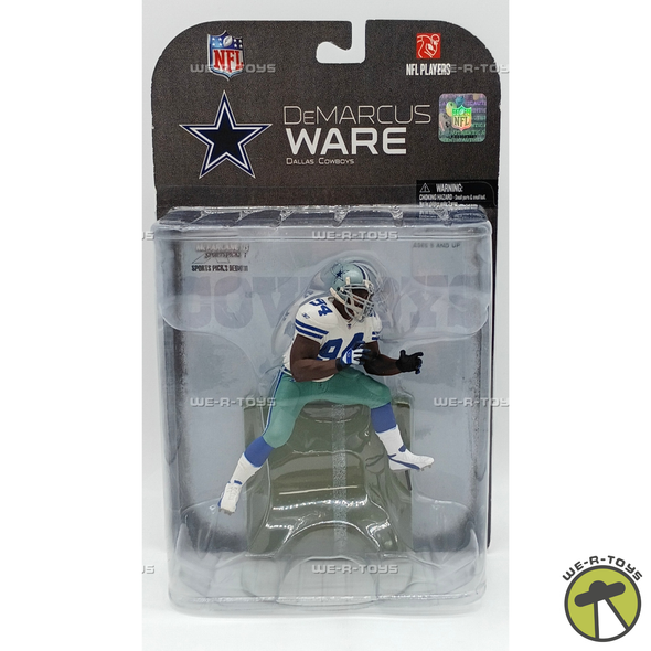 NFL Dallas Cowboys DeMarcus Ware Action Figure 2008 McFarlane 74132