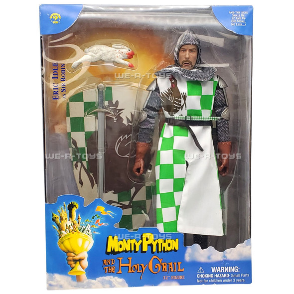 Monty Python and the Holy Grail Sir Robin 12" Figure Sideshow Toy #18035 NRFB