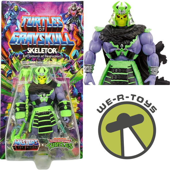 MOTU Origins Turtles of Grayskull Wave 3 Skeletor Action Figure 2023 Mattel