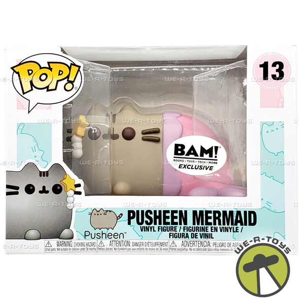 Funko POP! Pink Pusheen Mermaid 13 Vinyl Figure